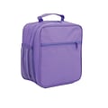 Staples Kids Lunch Bag, Purple, 8.26W x 9.45H x 4.33D (52441)