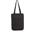 Staples Tote Lunch Bag, Black, 9.25W x1 2.2H x 3.54D (52447)