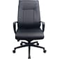 Tempur-Pedic Ergonomic Leather Swivel Executive Chair, Black (TP2500-BLKL)