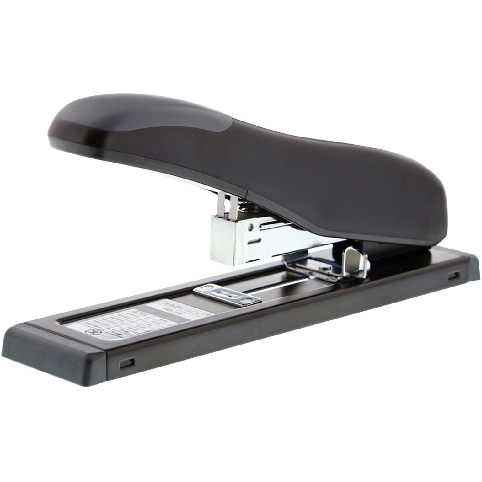 Rapesco HD100 Heavy Duty Stapler, 100 Sheet Capacity, Black (RP1276
