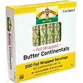 Land OLakes Butter Continentals, 0.27 Oz., 200/Pack (902-00030)