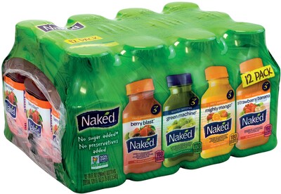 Naked Juice Variety Pack, 10 oz., 12/Pack (902-00054)