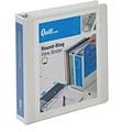 Quill Brand® Standard 1-1/2 3-Ring ViewBinder, White (72215WE)