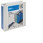 Quill Brand® Standard 2" 3 Ring View Binder with D-Rings, White (7320213)