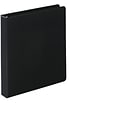 Quill Brand® Heavy Duty 1 3 Ring Non View Binder, Easy Open D Rings, Black (780201)