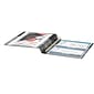 Quill Brand® Heavy Duty 1-1/2" 3 Ring Non View Binder, Easy Open D Rings, Black (780301)