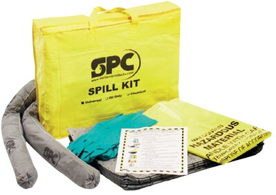 SPC Portable Economy Spill, Kits, 5 gal, Universal, 5/Carton