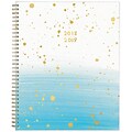 2018-2019 Ampersand for Blue Sky 8.5x11 Weekly/Monthly Planner, Splatter Ombre  (108348)