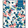 2018-2019 Day Designer for Blue Sky 8.5x11 Weekly/Monthly CYO  Cover Planner, Carrie Floral  (108309)