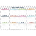 2018-2019 / 2019 Blue Sky Academic Dabney Lee Laminated Wall Calendar, Ollie, 36 x 24 (102411-19)