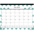 2018-2019 Blue Sky 22x17 Monthly Desk Pad Calendar, Penny (105958-A19)