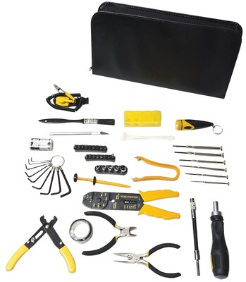 Syba 58 Pieces Computer Screwdriver Tool Kit with Slim Zipped Case