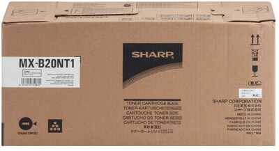 Sharp MX-B20NT1 Black Standard Yield Toner Cartridge