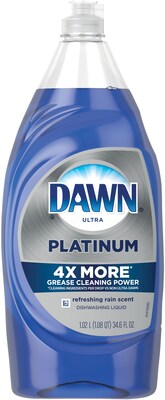 Dawn Ultra Platinum Dishwashing Liquid, Refreshing Rain (76734)