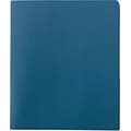 Smead Standard 2-Pocket Heavy Duty Folders, Blue, 25/Box  (87852)