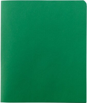 Smead 2-Pocket Portfolio Folder, Green, 25/Box (87855)