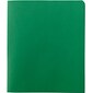 Smead 2-Pocket Portfolio Folder, Green, 25/Box (87855)