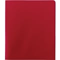 Smead Two Pocket Portfolios, Red, 1/2 Capacity, 11x 8 1/2, 25/Box