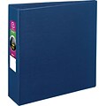 Avery Durable Heavy Duty 3 3-Ring Non-View Binder, Blue (07700)