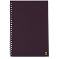 Rocketbook One Smart Notebook, 6 x 8.8, Unruled, 70 Sheets, Eggplant (ONE-E-R)