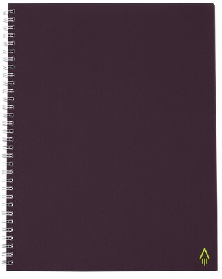Rocketbook One Smart Notebook, 8.5 x 11, Unruled, 70 Sheets, Infinity Black (ONE-L-R)