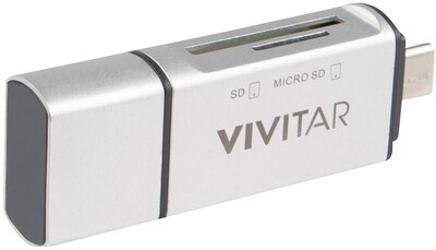 Vivitar 5-1 Multi Function Card Reader (VIV-RW-7101-STP)