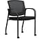 Union & Scale™ Workplace2.0 500 Series Mesh and Fabric Guest Chair with Fixed Arms, Black, Fully Ass