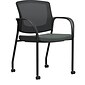 Union & Scale™ Workplace2.0 500 Series Mesh and Fabric Guest Chair with Fixed Arms, Iron Ore, Fully