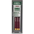 Dixon China Markers, Crimson Red