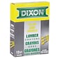 Dixon® Lumber Crayons, Yellow Barrel, Dozen