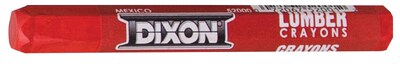 Dixon® Ticonderoga Lumber Crayons, Red