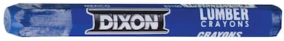 Dixon® Lumber Crayons, Blue, Dozen