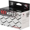 Advantus KeyWipes Premoistened Cleaning Wipes/Cloths, 18/Box (RR1233)