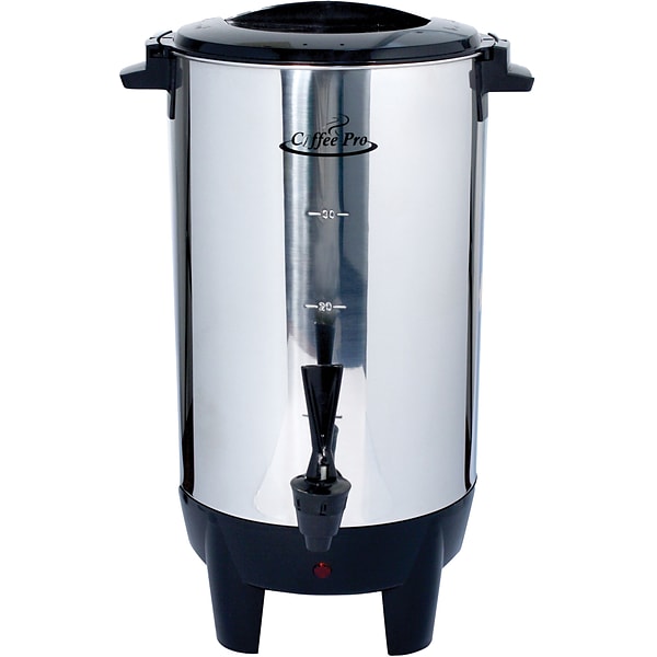 Coffee Pro® Home/Business 30 Cup Single Wall Percolating Urn (CP30)