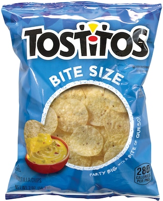 Tostitos Bite Size Tortilla Chips, 2 oz., 64/Pack (295-00067)