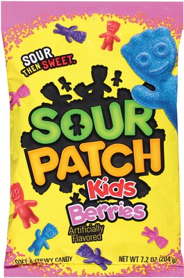 Sour Patch Kids Berries, 7.2 oz, 12 Count (304-00044)