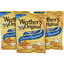 Werthers Original Chewy Sugar Free Caramel Hard Candy, 2.75 oz., (302-01006)