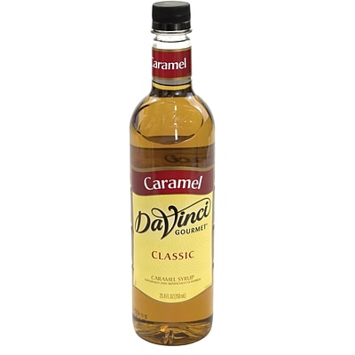 DaVinci Gourmet Caramel , 750 mL., 4/Pack (307-00025)