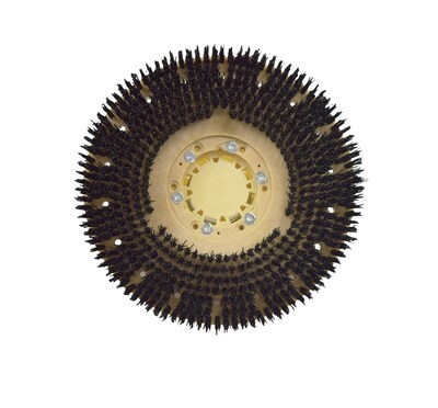 Malish 14 Mal-Grit™ Stripping Grit Brush w/G100 Gimbal, for Clarke Focus II 28 Disc Walk Behind Scrubber (YS813214G100)