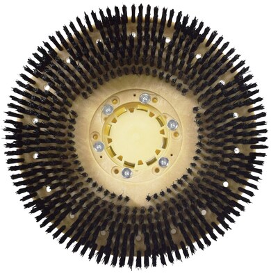 Malish 13 Polypropylene General Purpose Scrub Brush w/G100 for Clarke Focus II 26 Disc Walk Behind Scrubber (YS772413G100)