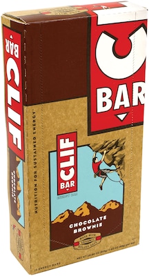 Clif Bar Chocolate Brownie, 2.4 oz, 12 Count
