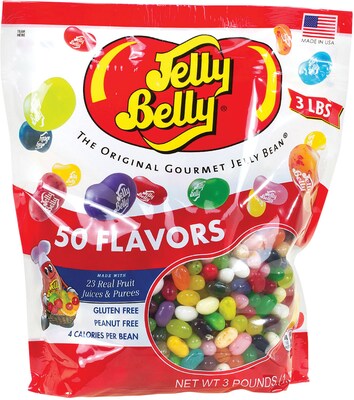 Jelly Belly Assorted 50 Flavors Jelly Beans, 48 oz (220-00020)