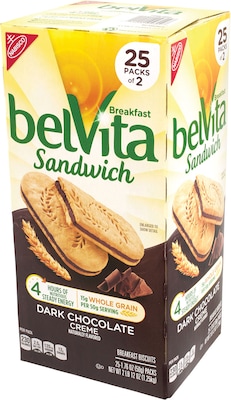 BelVita Chocolate Breakfast Bar, 1.76 oz., 25 Bars/Box (220-00570)
