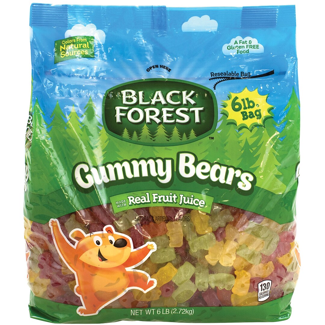 Black Forest Organic Gummy Bears 8oz Resealable Stand Up Bag Target