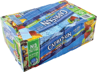 Capri Sun® Juice, 6 fl. oz. Pouches, Variety Pack, 40/Box (00444)