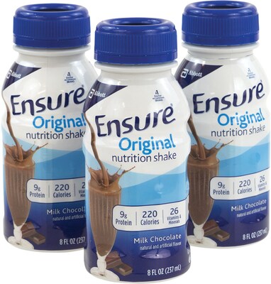 Ensure Nutrition Shake Original, 8 fl oz, 24 Count