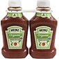 Heinz® Organic Tomato Ketchup, 44 oz. Bottles, 2/Box (35348582)