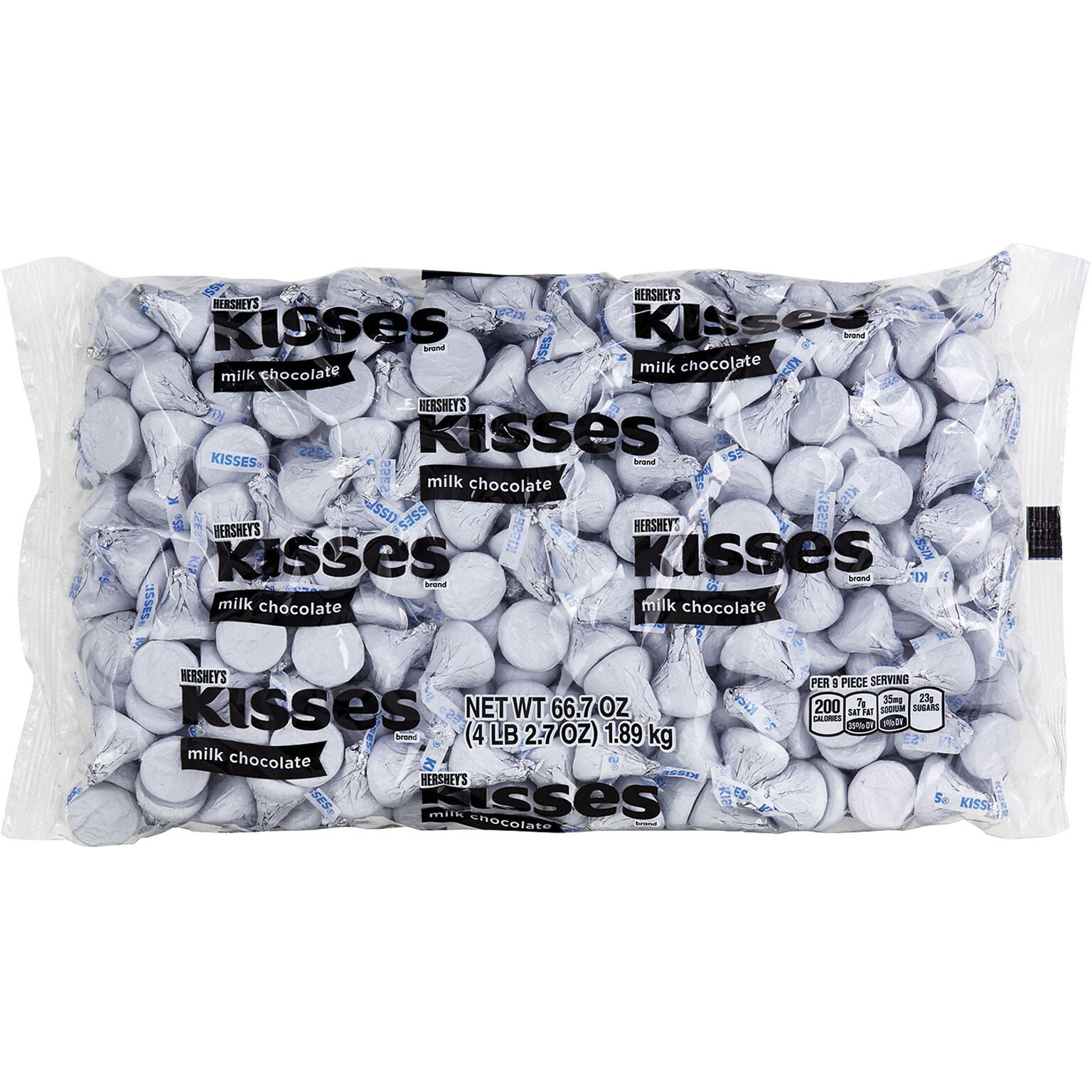 Hersheys KISSES Milk Chocolates, 66.7 oz. (246-00242)