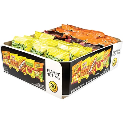 Frito Lay® Variety Pack, Flamin' Hot Mix, 30 Bags/Case