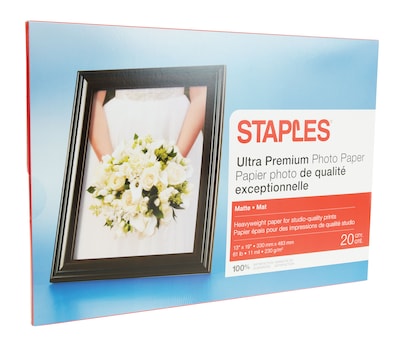 Ultra Premium Photo Paper, 13 x 19, Matte, 20/Pack (19896-CC)